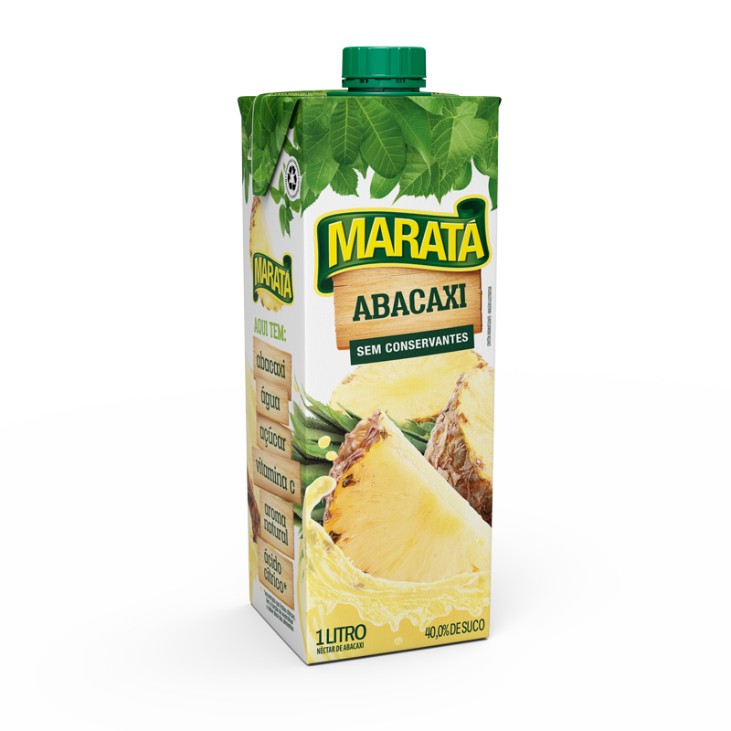 Suco Marata Abacaxi caixa 1L