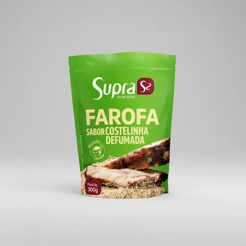 Farofa - Sabor Costelinha Defumada 300g