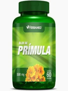 Oleo De Primula 500mg Herbamed Pt 60cap