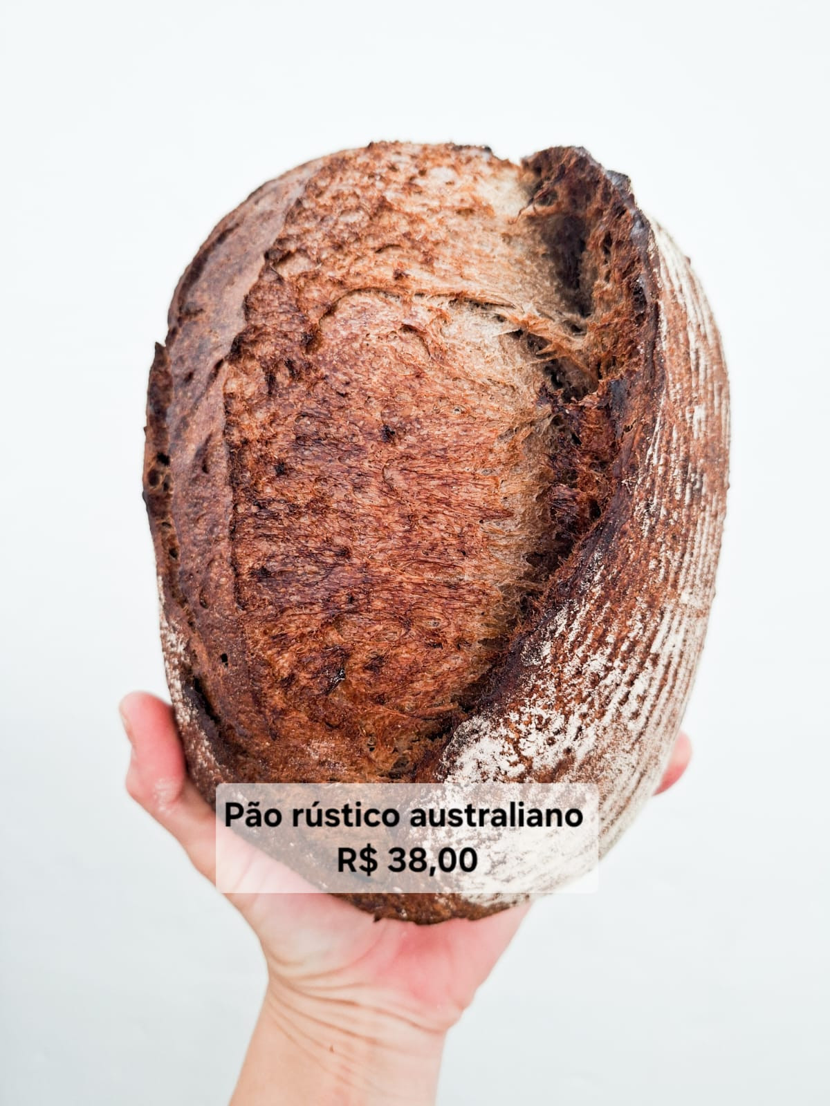 PÃO RÚSTICO AUSTRALIANO