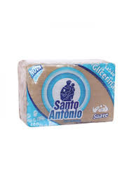 Sabao em barra glicerina Sto Antônio 400g