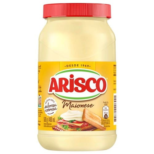 Maionese Tradicional Arisco 500g