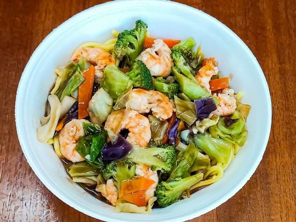 Yakissoba de Camarão