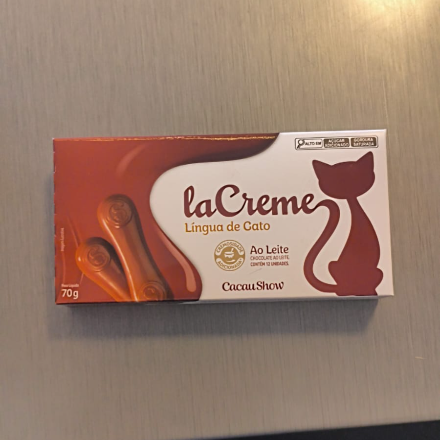 LINGUA DE GATO AO LEITE