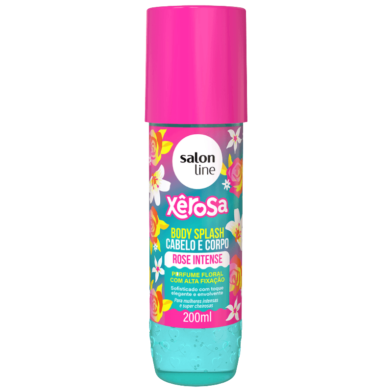 BODY SPLASH SALON LINE FLORES BRILHANTES 200ML