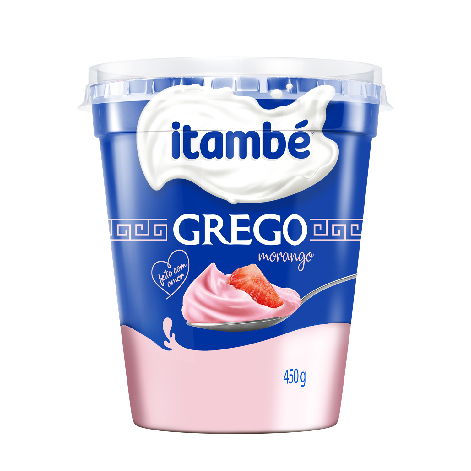 Iogurte Itambé Grego Morango 450ml 