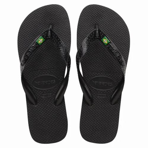 HAVAIANAS BRASIL PRETO 35/36