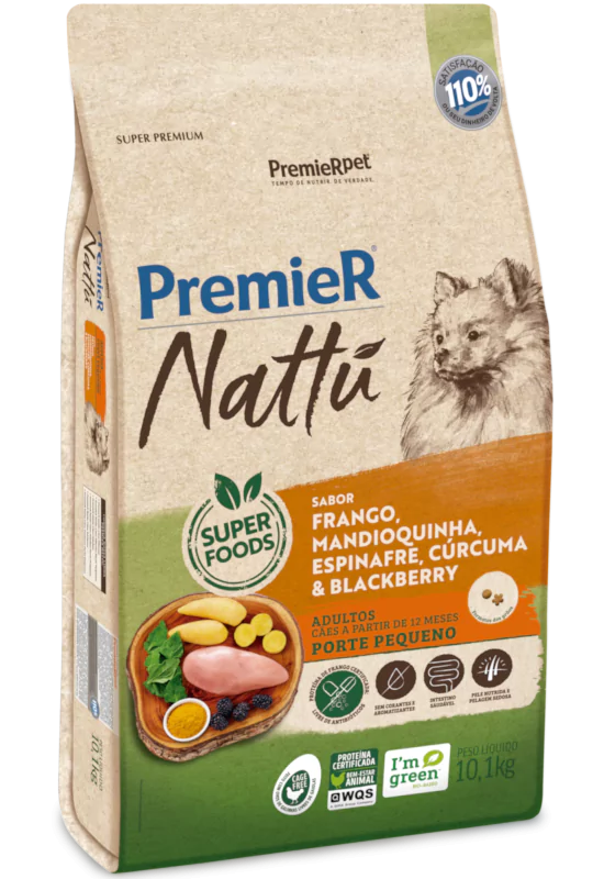 Premier Nattu Mandioquinha Porte Pequeno 10,1kg