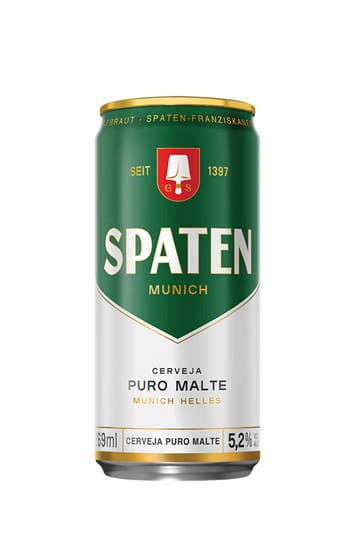 Cerveja Munich Helles Puro Malte Spaten 269ml