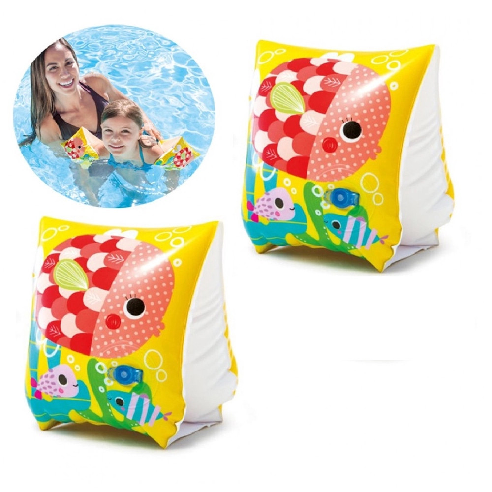 BRINQUEDO BÓIA DE BRAÇO 23X15 PEIXINHO INTEX
