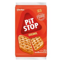 Biscoito Pit Stop Original Pacote Marilan 137g