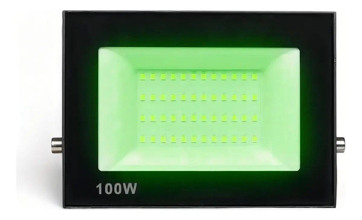 Refletor LED 100W Verde 