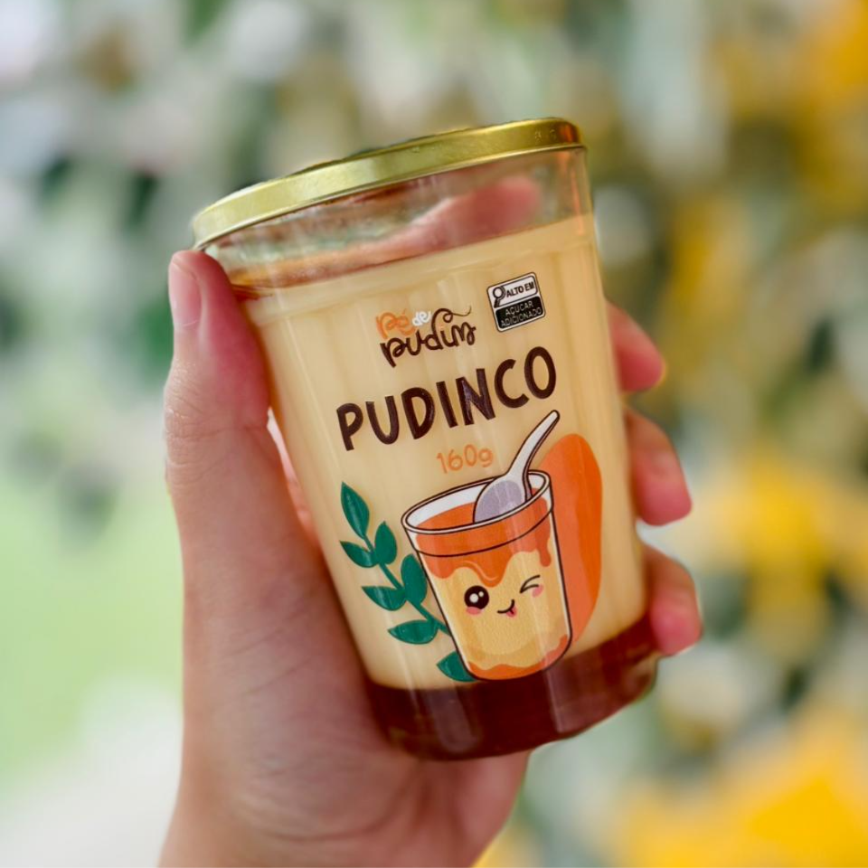 Pudinco Pudim no Copo Americano