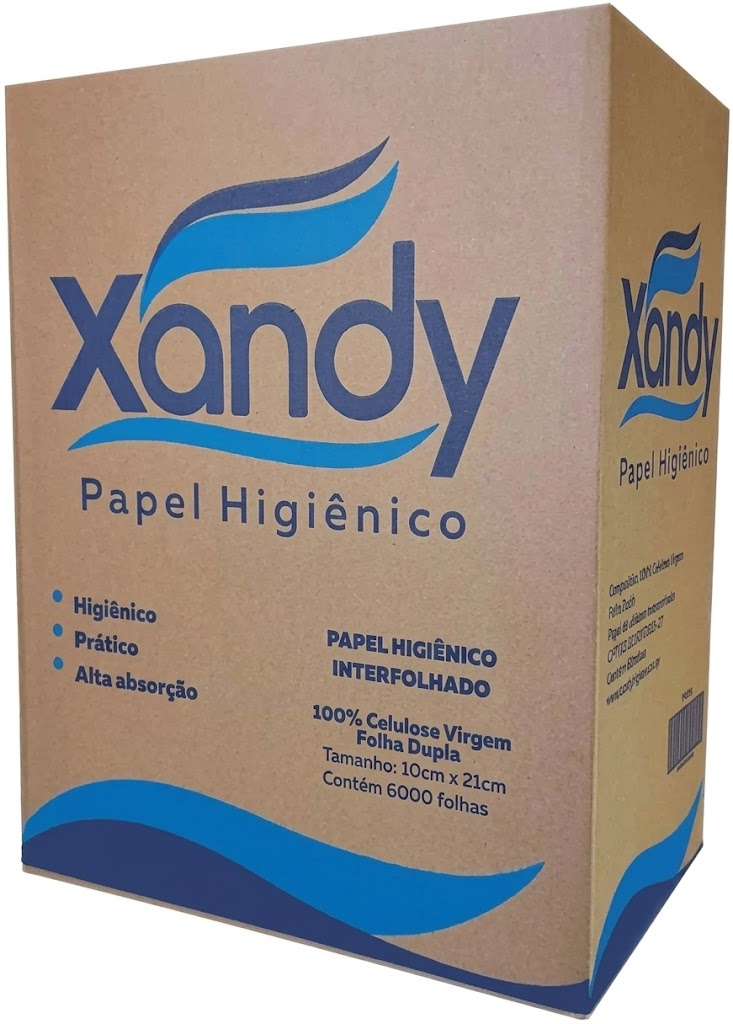 Papel Higiênico Xandy 100% celulose