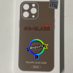 CAPA INDUCAO BROWN IPHONE 17 PRO MAX PCSLIM CASE