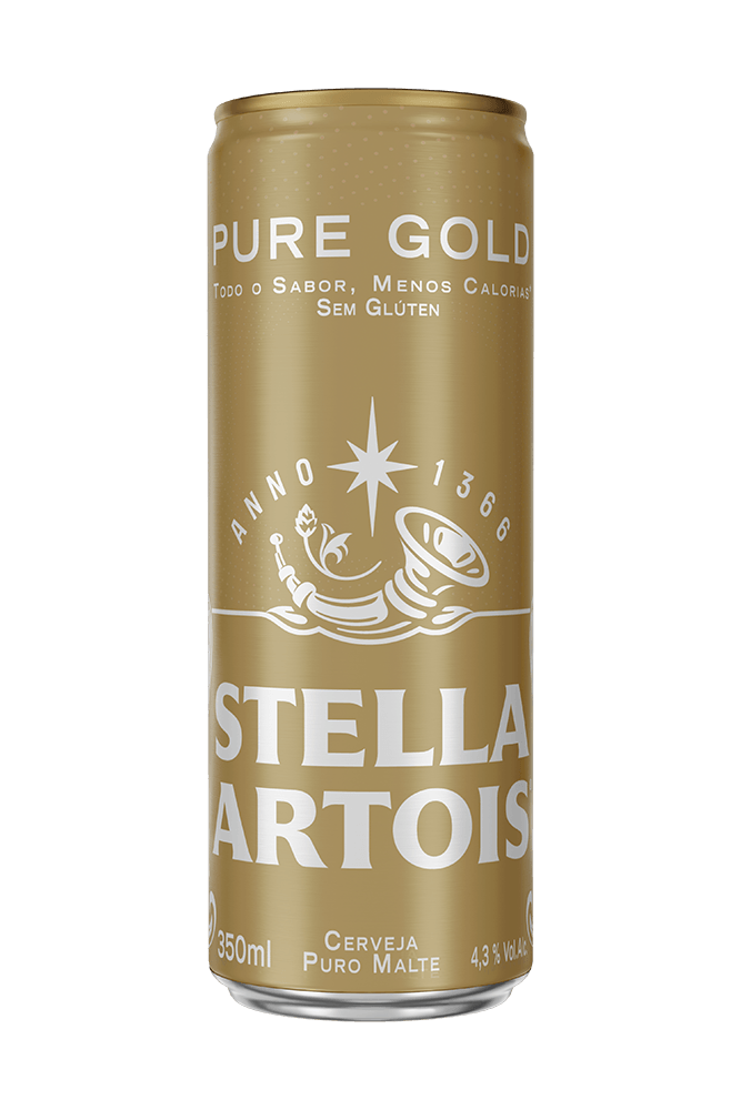 STELLA ARTOIS PURO GOLD LATA 350ML