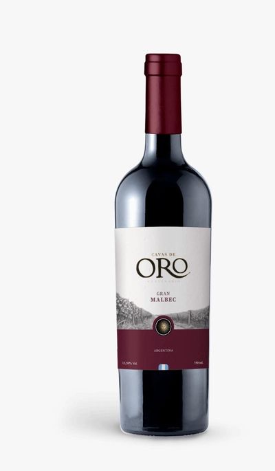VINHO TINTO CAVAS DE ORO GRAN RESERVA MALBEC 750ML