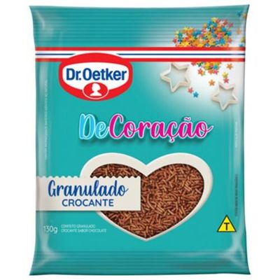 Chocolate Granuladado Crocante Dr. Oetker 130g