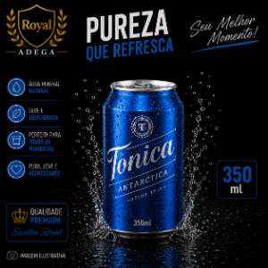AGUA TONICA LATA