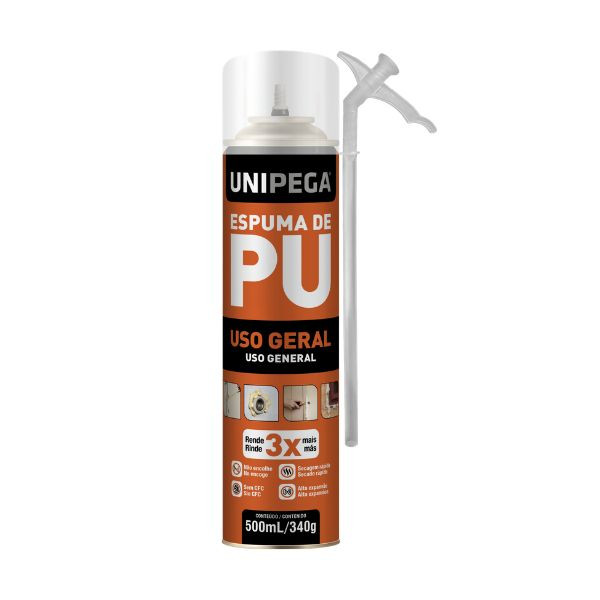 Espuma Expansiva PU 500ml 340g