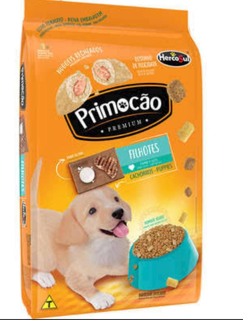 Primocão Filhote Sabor Carne e Leite