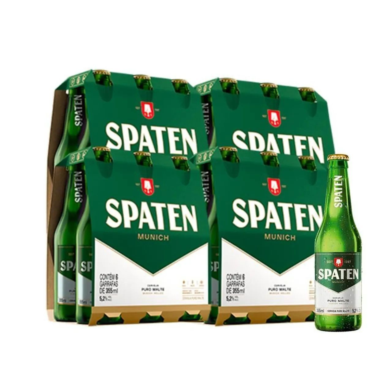 CERVEJA SPATEN LN 330ML PACK 24 UN