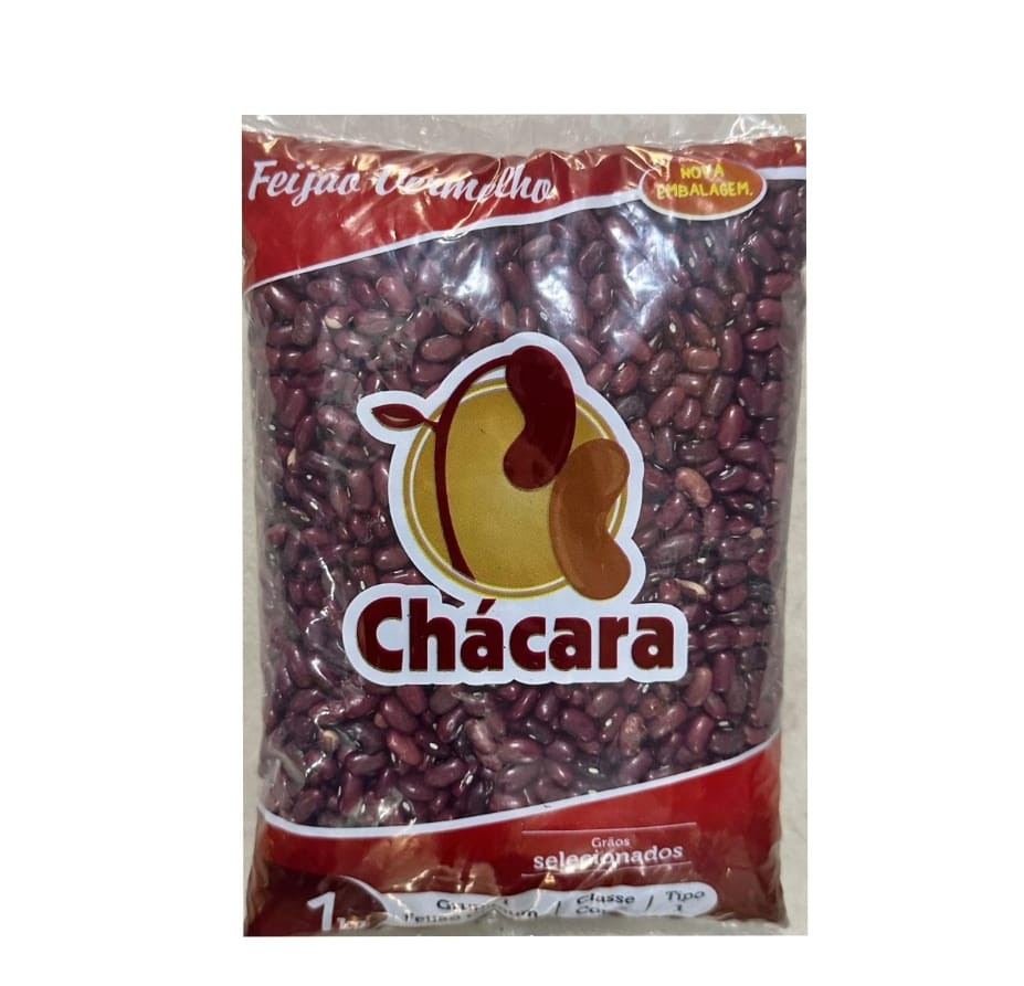 FEIJÃO VERMELHO CHÁCARA 1KG