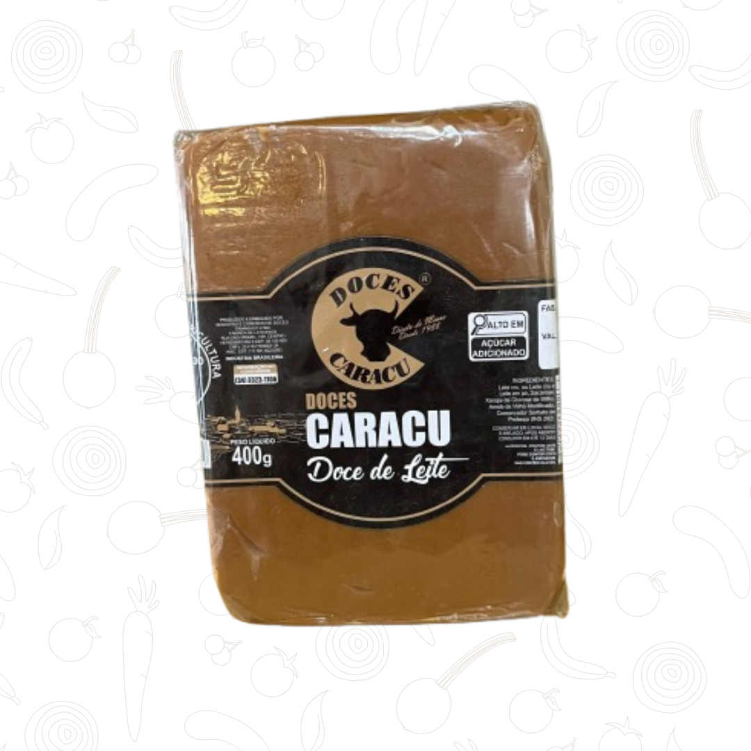 Doce de Leite em Tablete Caracu 400g