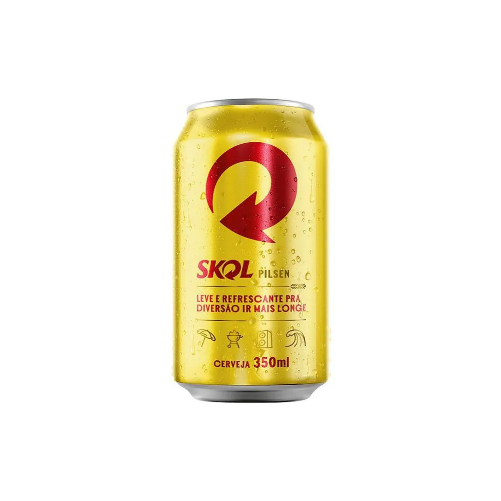 BEBIDA - CERVEJA SKOL LATA