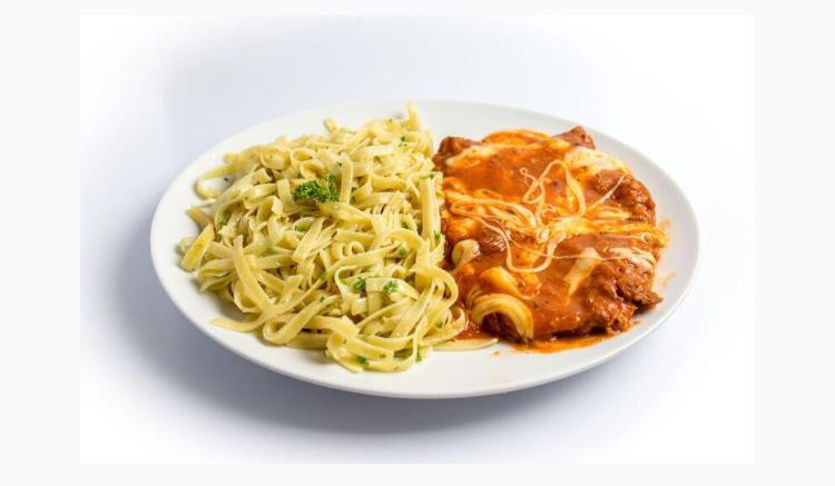 FILE MIGNON A PARMEGIANA C/ TALHARIM