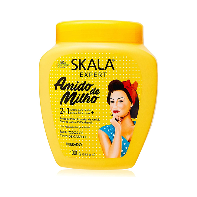 CREME TRATAMENTO SKALA AMIDO DE MILHO 1KG