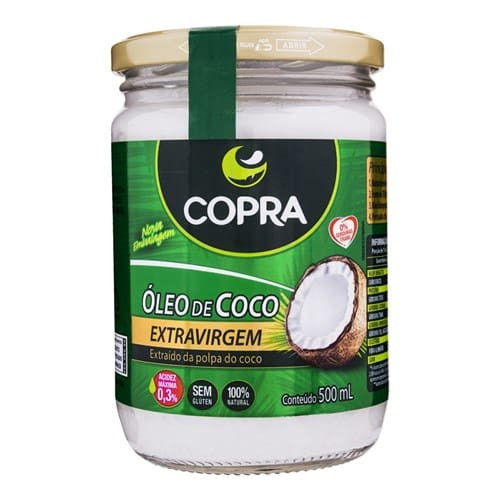 Óleo de Coco Extra Virgem Copra 500ml