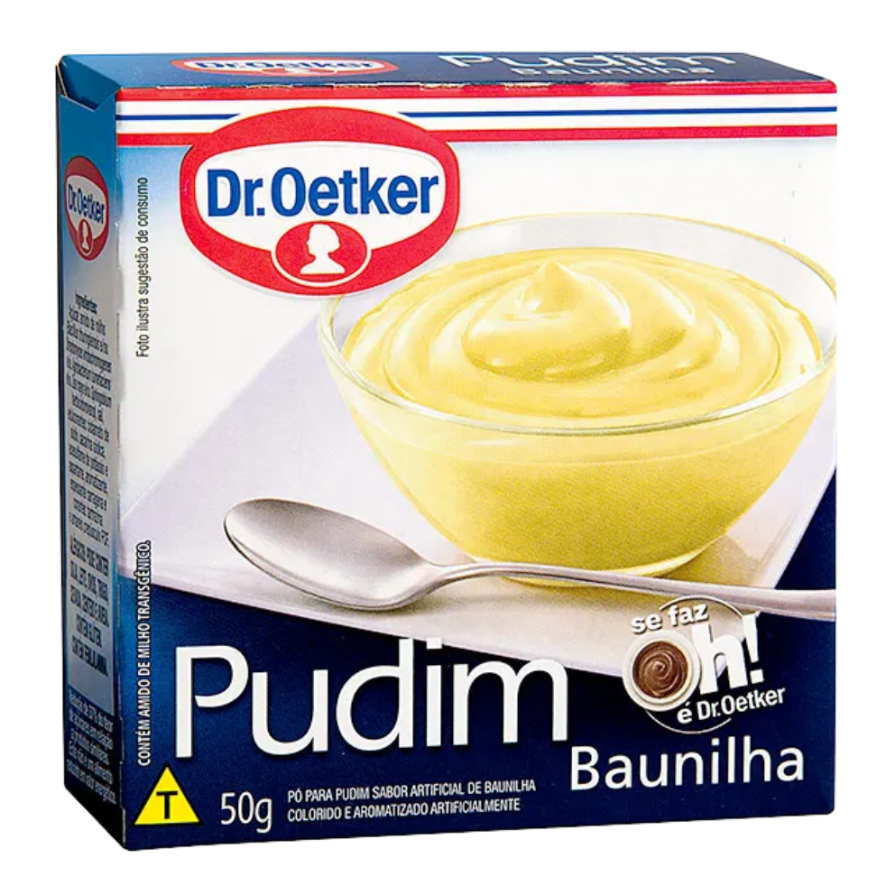 PUDIM DR.OETKER BAUNILHA 50G