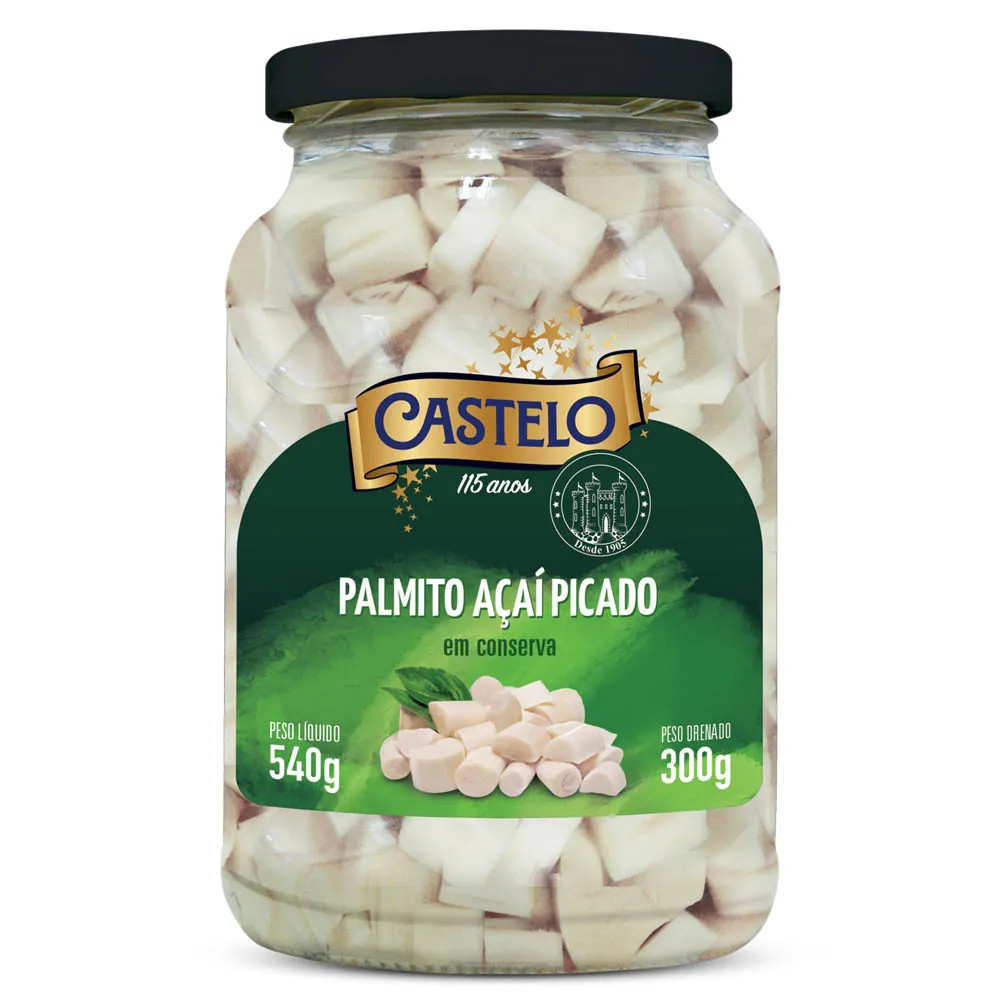 PALMITO CASTELO AÇAI "PICADO" 300G