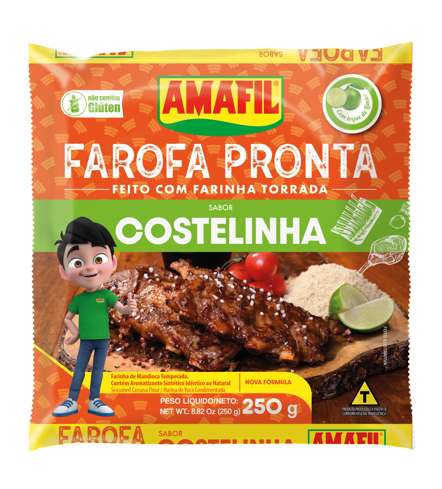 Farofa Pronta Costelinha – Amafil