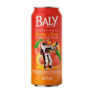 ENERGÉTICO BALY MORANGO E PESSEGO 473ML