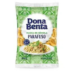 Massa de Semola Parafuso (Dona Benta) 500g