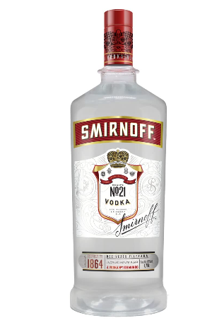 SMIRNOFF VODKA N21 GFA PET 1,75L