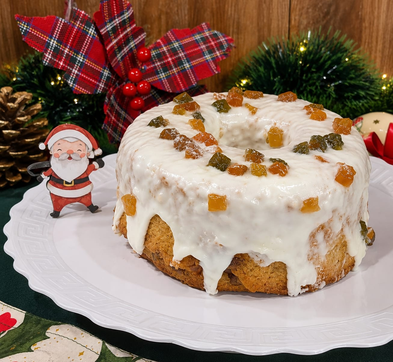 BOLO FRUTAS CRISTALIZADAS 500G