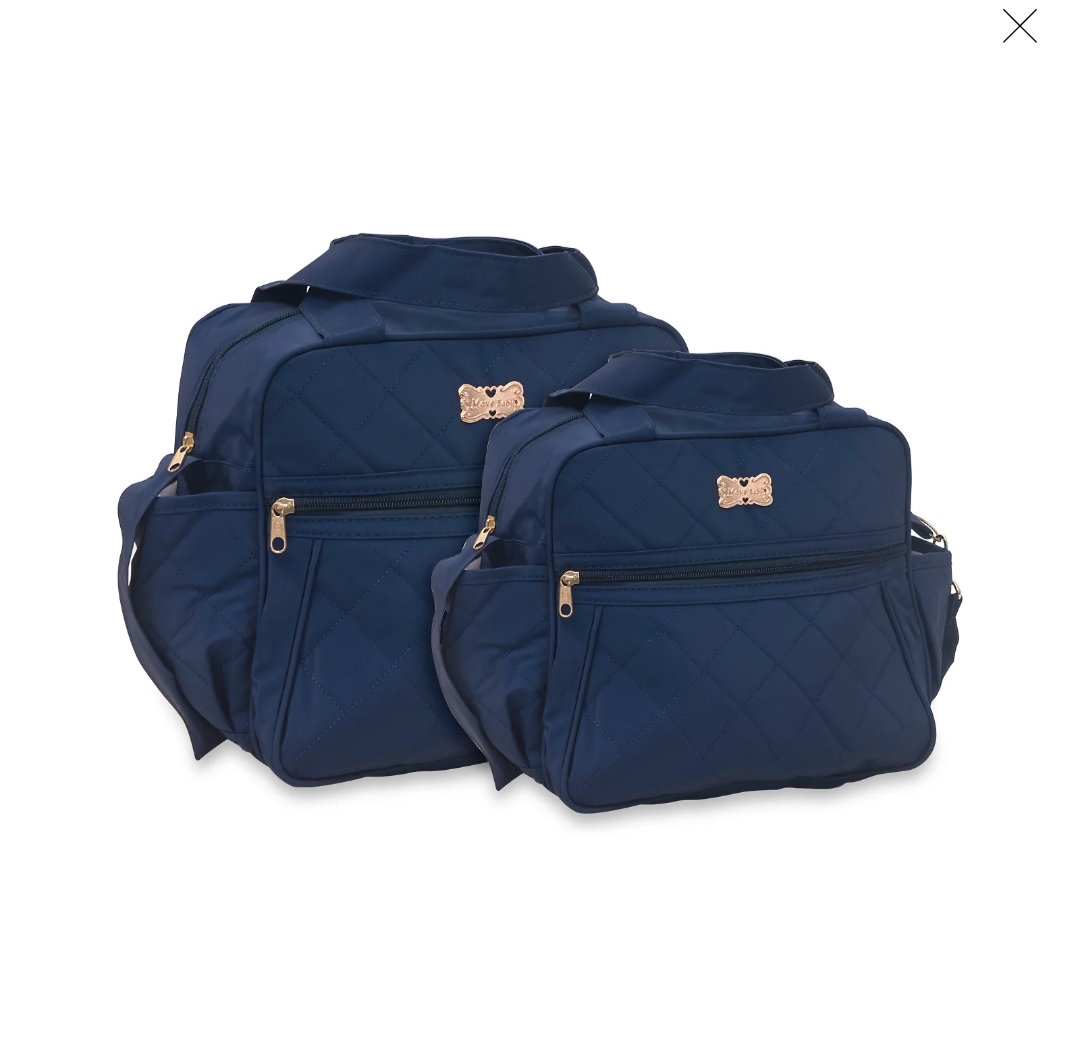 Kit Bolsa Mave Baby Azul - 2 Peças 