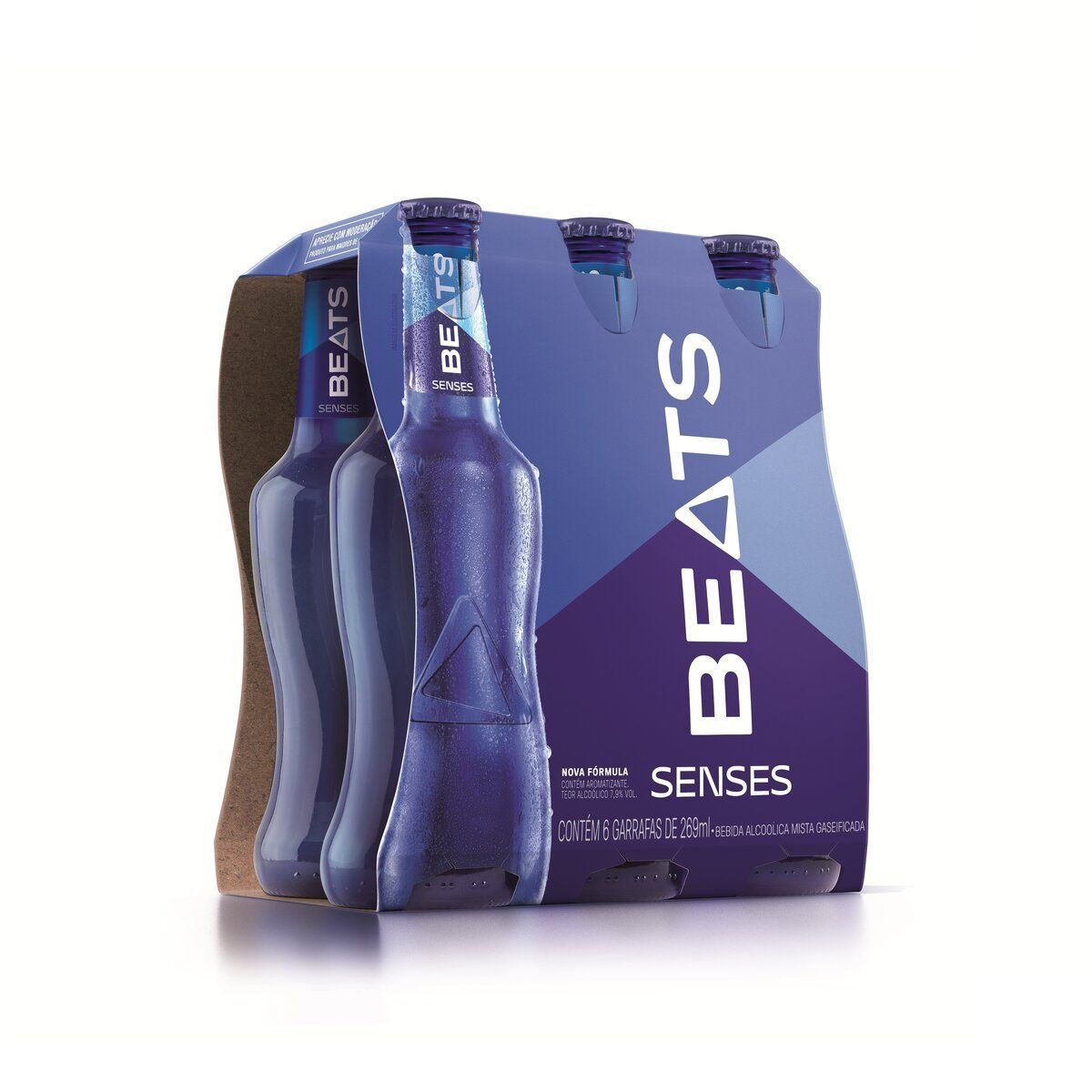 CERVEJA SKOL BEATS SENSES LN 269ML PACK 6 UN