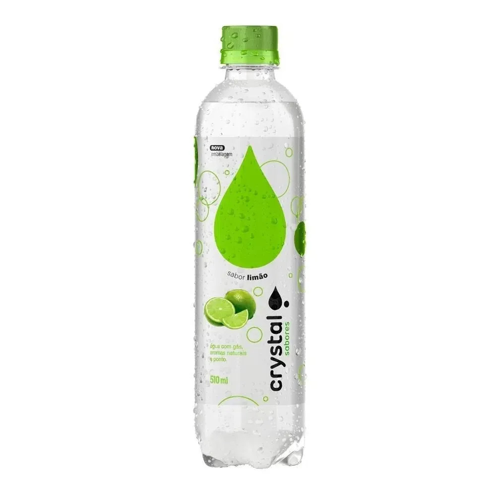 Agua Mineral Saborizada Limao (Crystal) 510ml