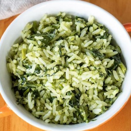 Arroz com Brócolis 