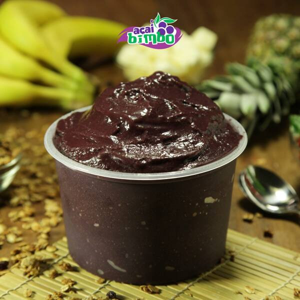 Açaí com morango 