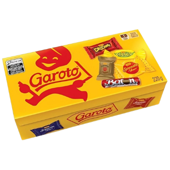 CX BOMBOM GAROTO 220G