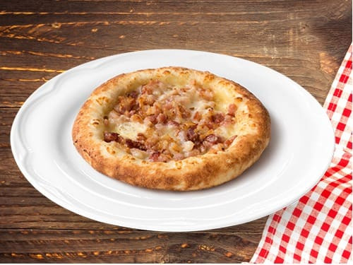 Esfiha Bacon c/ queijo