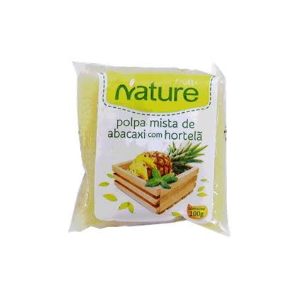 Polpa Fruta Abacaxi Hortela 1kg