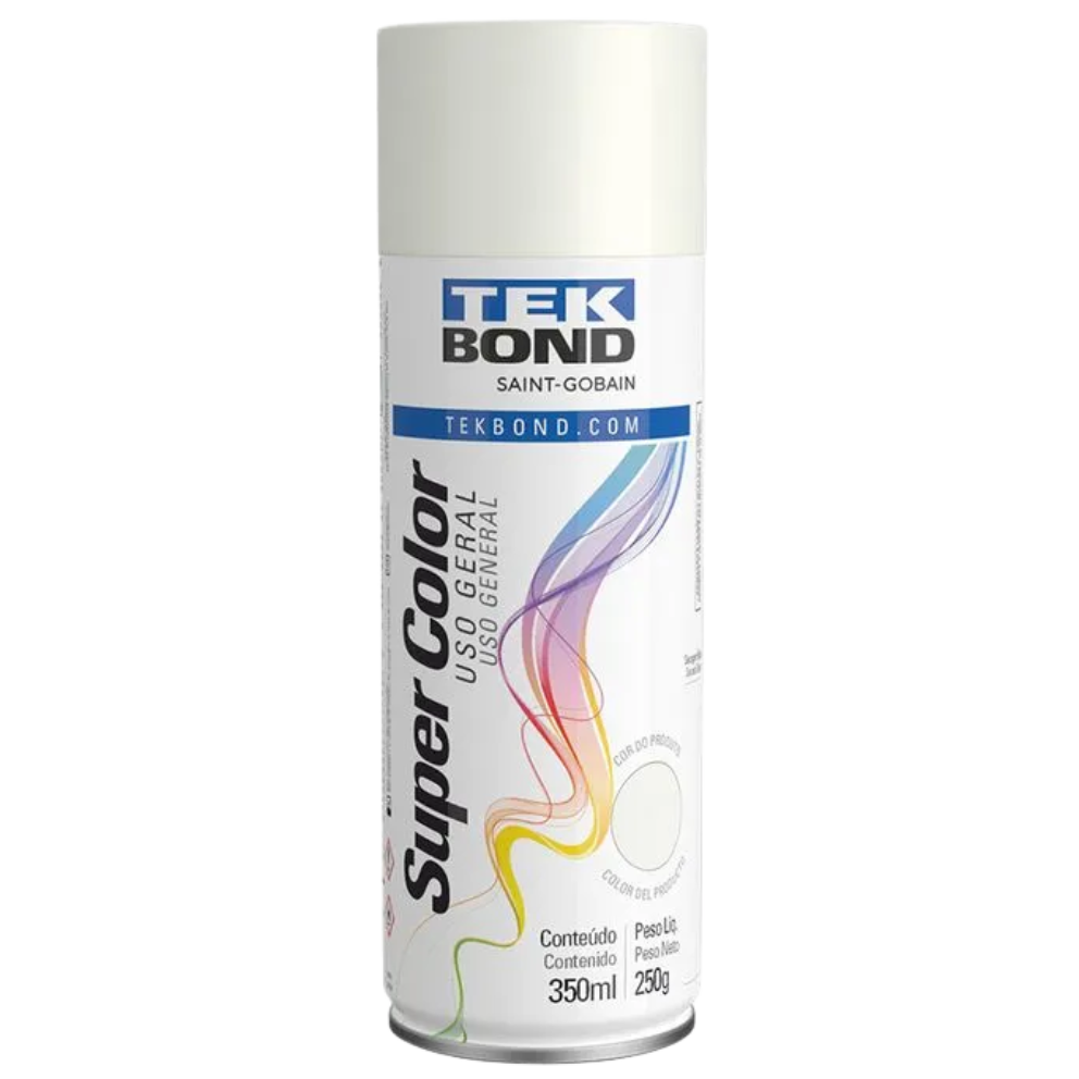 TINTA SPRAY TEK BOND BRANCO FOSCO USO GERAL 350ML
