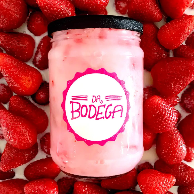 Caipirinha DaBodega Mousse de Morango