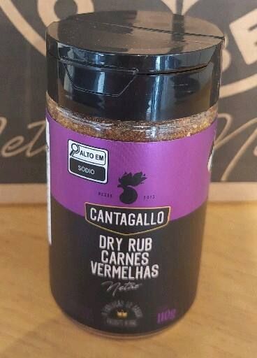 Dry Rub Carnes Vermelhas Cantagallo